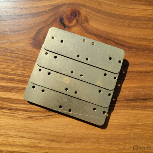 Lamellar Armor, Type - 4 : 90 mm x 30 mm Repair Lamellar