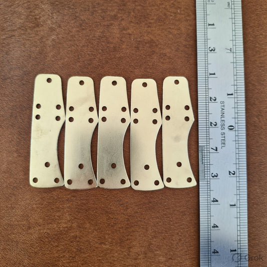 Lombardic Byzantine Steel Lamellar Plates – 8.5 cm -2.5 cm , Lamellae Pack Types -7