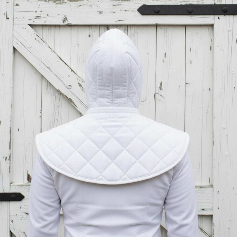 Medieval Cotton Padded Coif – Armor Hood for LARP & Renfaire