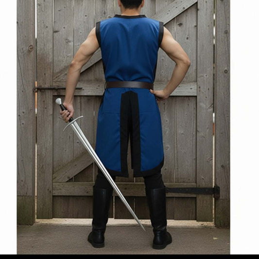 Embroidered Medieval Knight Tabard - Crusader Surcoat for LARP & Renaissance Faire