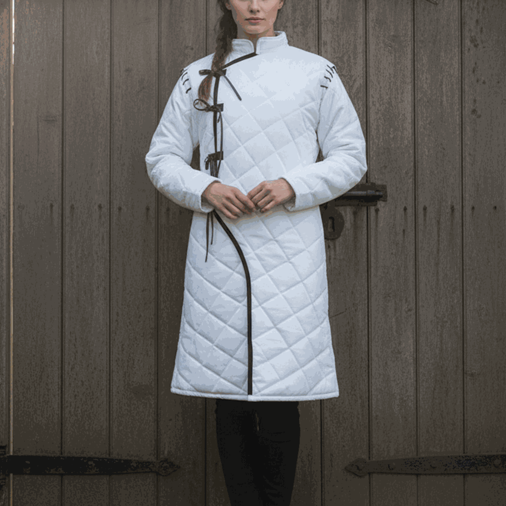 Handmade Gambeson: Medieval Padded Aketon Jacket - Renfaire Costume