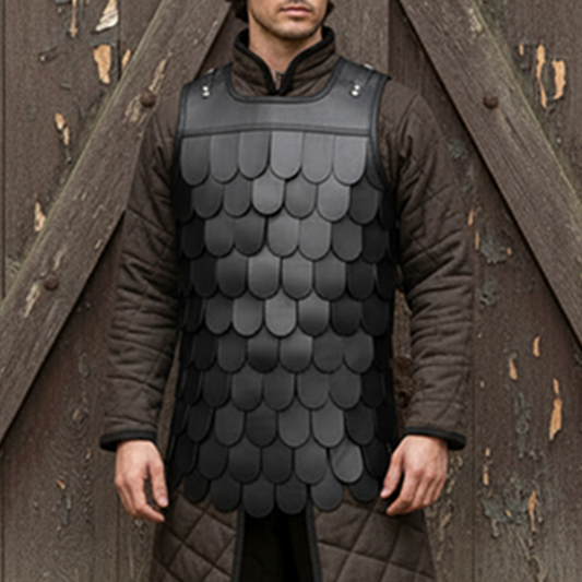 Leather Scale Armour, Medieval Leather Costume