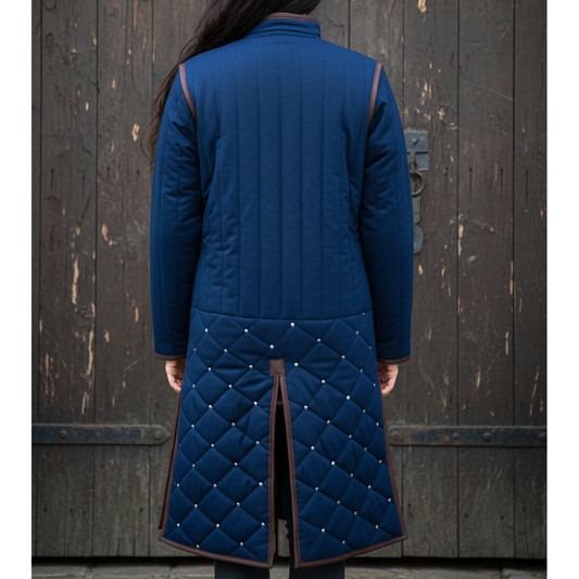 Medieval Gambeson Cotton: Padded Clothing Aketon Viking Jacket, Father's day Gifts