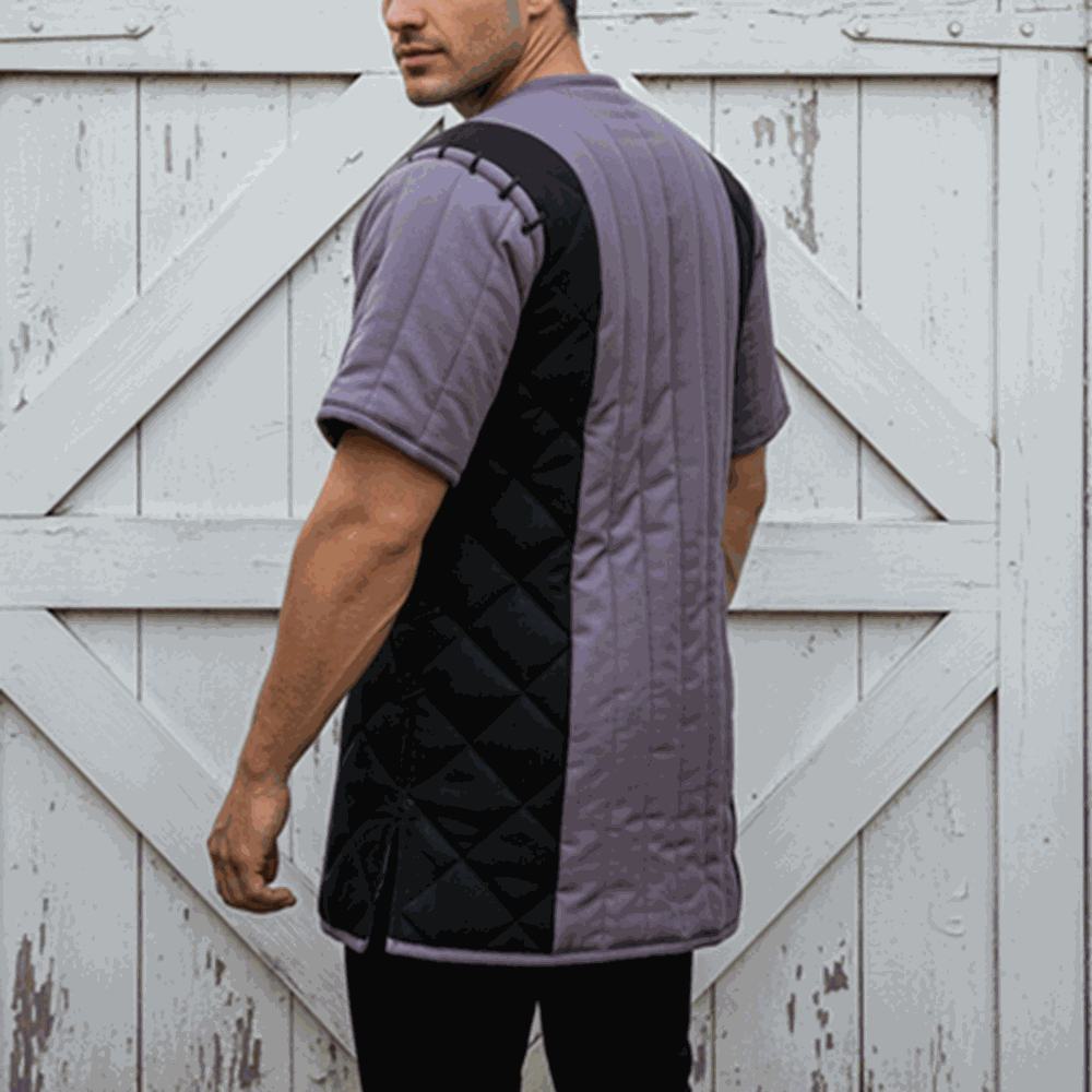 Twin Color Medieval Gambeson, Renaissance fair Costume