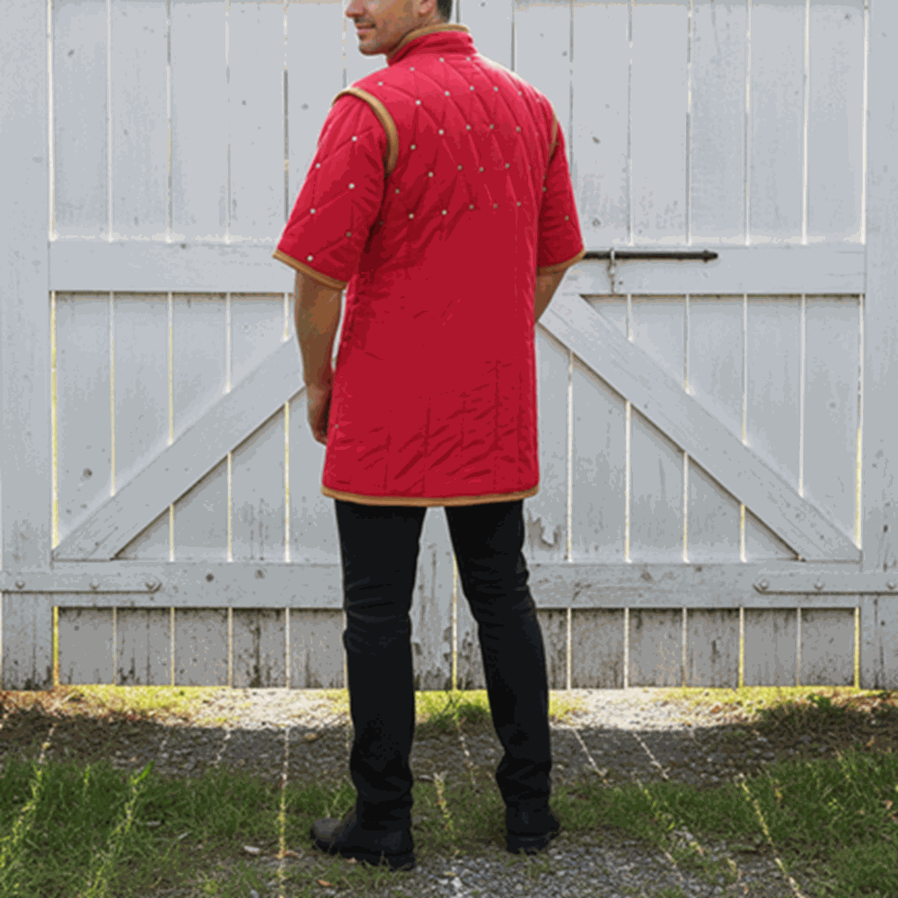 Medieval Gambeson Armour – Quilted Padded Costume , Renaissance Faire Dress