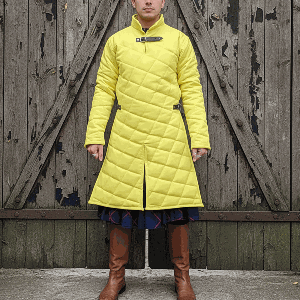 Medieval Costume | Grey Renaissance Gambeson
