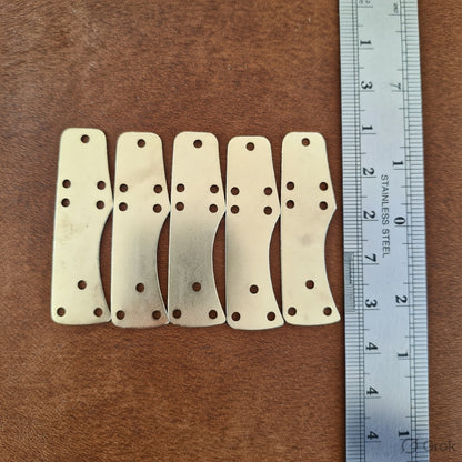 Lombardic Byzantine Steel Lamellar Plates – 8.5 cm -2.5 cm , Lamellae Pack Types -7
