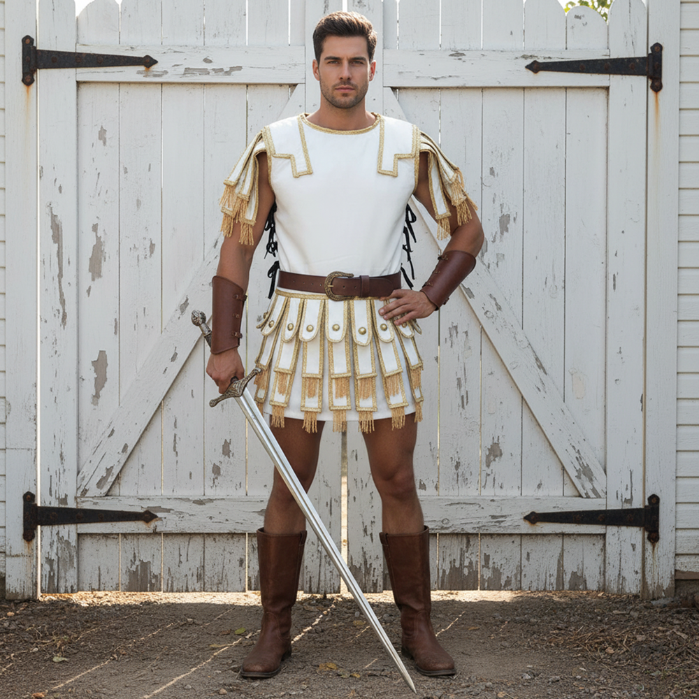 Roman Subarmalis Padded Armor | Officer Gambeson for Historical Reenactment & LARP- Custom Body Armor