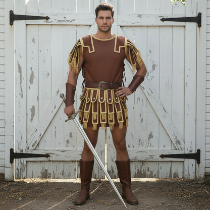 Roman Subarmalis Padded Armor | Officer Gambeson for Historical Reenactment & LARP- Custom Body Armor