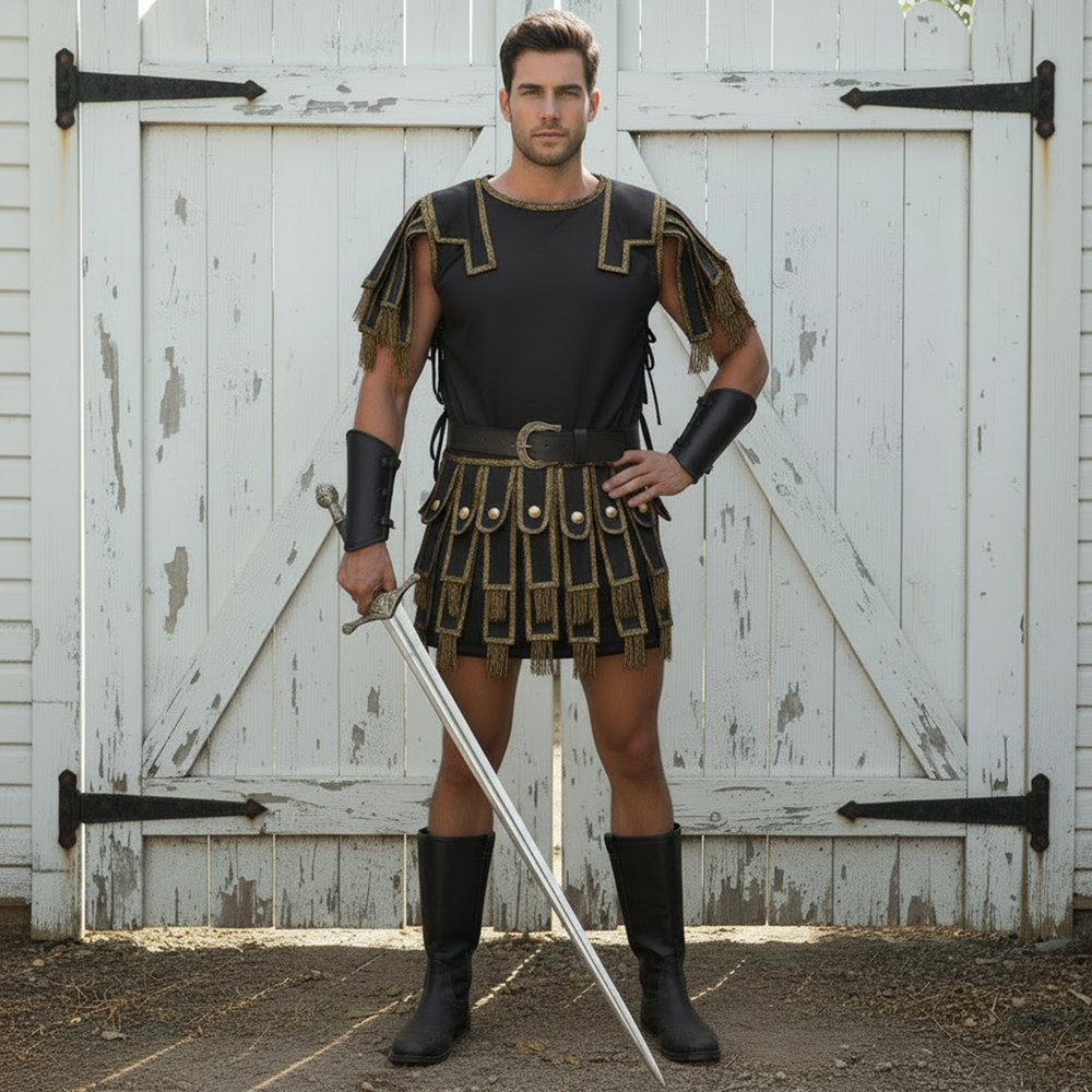 Roman Subarmalis Padded Armor | Officer Gambeson for Historical Reenactment & LARP- Custom Body Armor