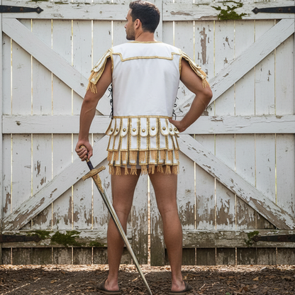 Roman Subarmalis Padded Armor | Officer Gambeson for Historical Reenactment & LARP- Custom Body Armor