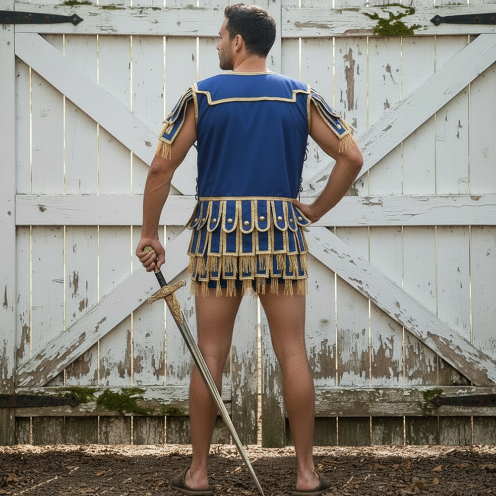Roman Subarmalis Padded Armor | Officer Gambeson for Historical Reenactment & LARP- Custom Body Armor
