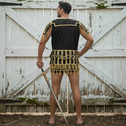 Roman Subarmalis Padded Armor | Officer Gambeson for Historical Reenactment & LARP- Custom Body Armor