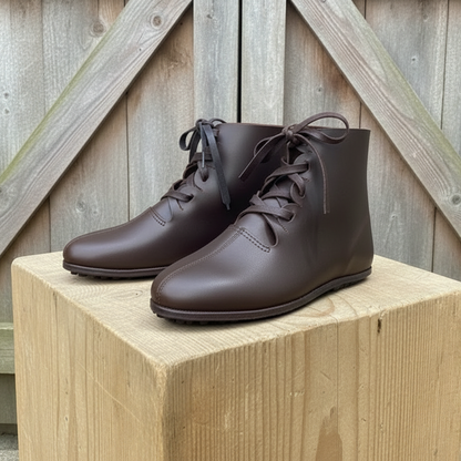 Roman Leather Boots – Historical Reenactment Footwear, LARP, Cosplay & Renaissance Fair Costume Boots
