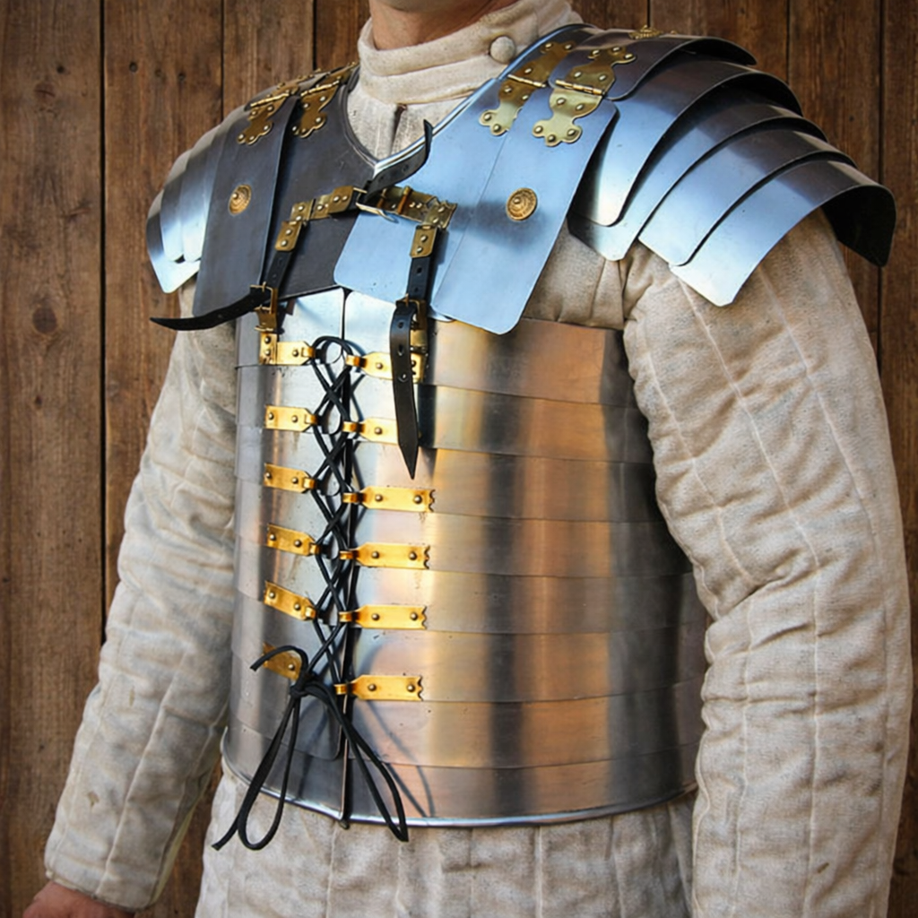 Lorica Segmentata : 18g Stainless Steel Rust Proof, Roman Lorica Sagmentata