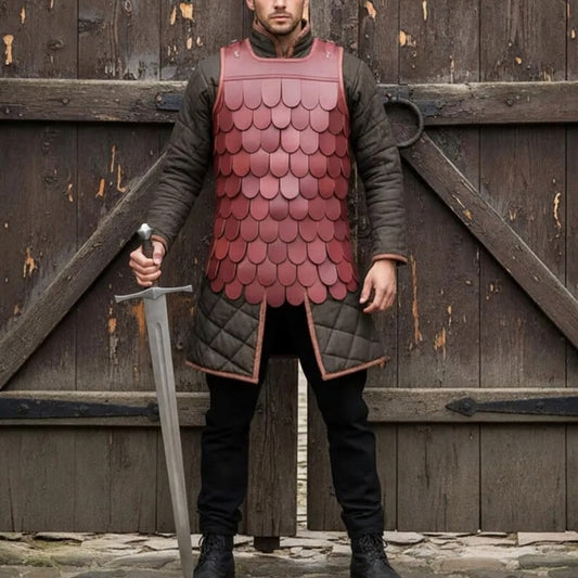 Leather Scale Armour, Medieval Leather Costume