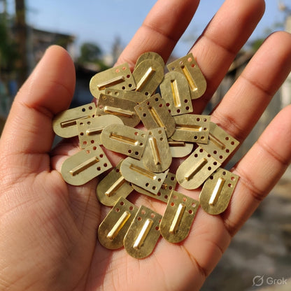 Roman Brass Lorica Squamata Scales – Reenactment Kit (35x25mm)