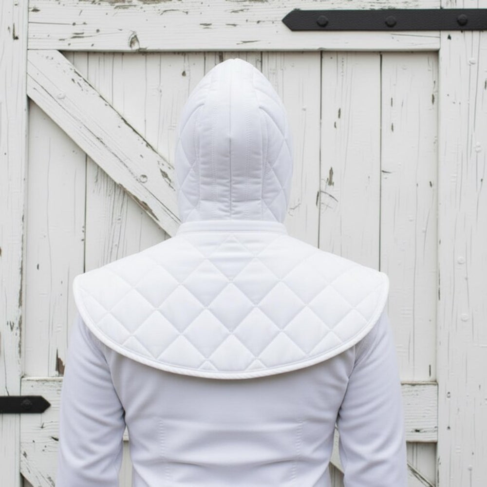 Medieval Cotton Padded Coif – Armor Hood for LARP & Renfaire