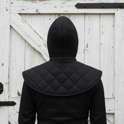 Medieval Cotton Padded Coif – Armor Hood for LARP & Renfaire