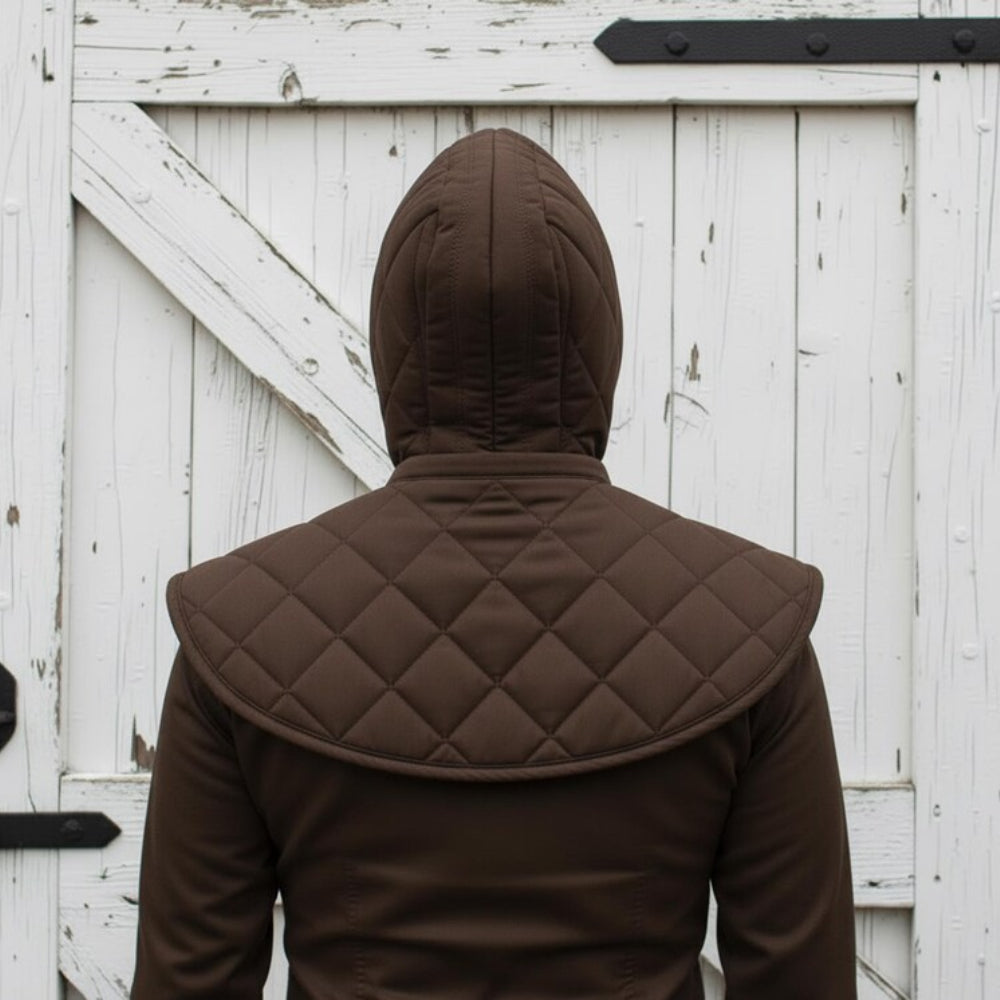 Medieval Cotton Padded Coif – Armor Hood for LARP & Renfaire