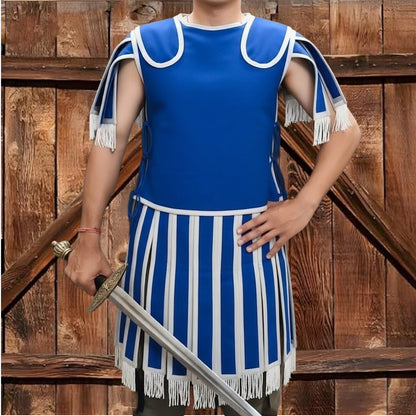 Roman Subarmalis Armor Costume – Padded Roman Soldier for LARP, Reenactment & Cosplay
