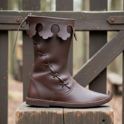 Medieval Shoes , Ren Faire boot , Renaissanc Footwere