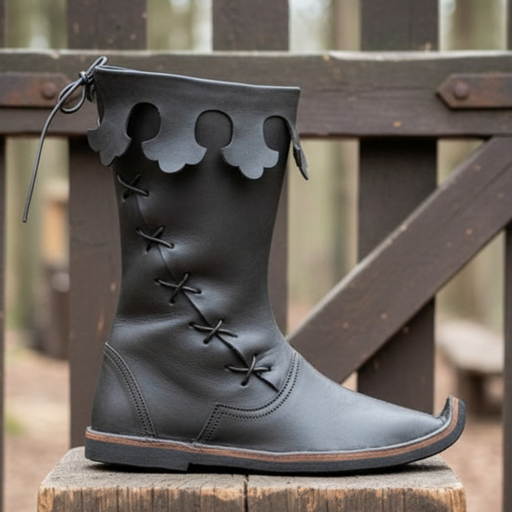 Medieval Shoes , Ren Faire boot , Renaissanc Footwere