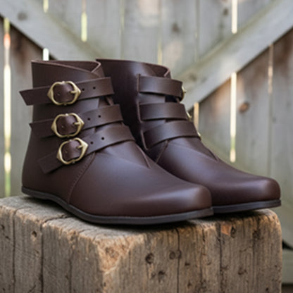 Roman Leather Boots – Historical Reenactment Footwear, LARP, Cosplay & Ren Faire Boots