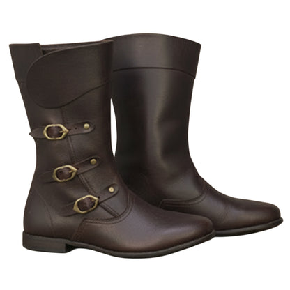Medieval Leather Boots | Viking Shoes for Ren Faire & LARP, Reenactment  Shoes
