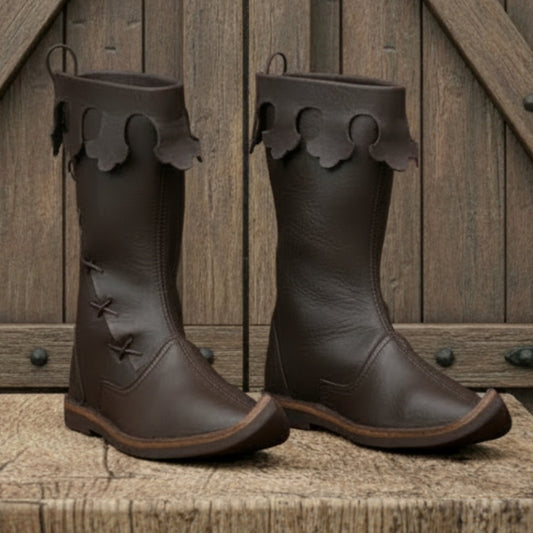 Medieval Shoes , Ren Faire boot , Renaissanc Footwere