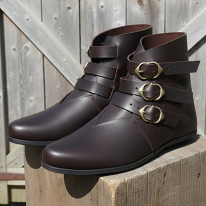 Roman Leather Boots – Historical Reenactment Footwear, LARP, Cosplay & Ren Faire Boots