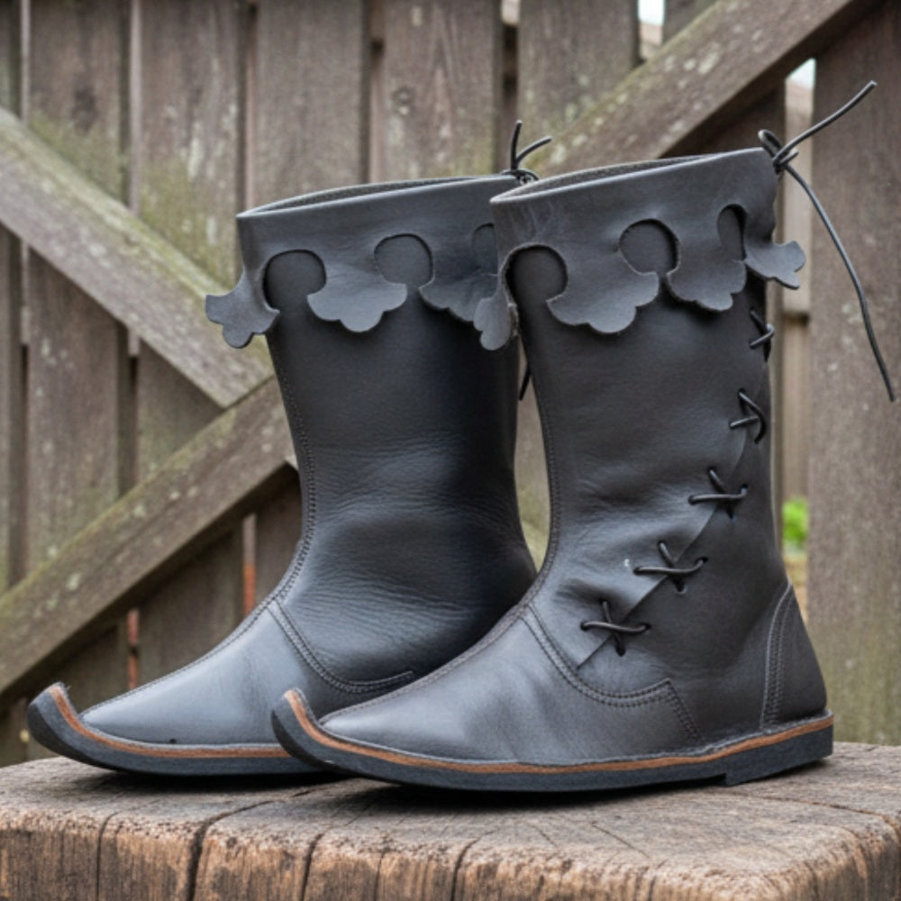 Medieval Shoes , Ren Faire boot , Renaissanc Footwere