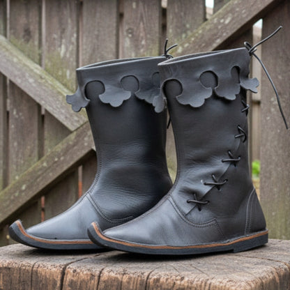 Medieval Shoes , Ren Faire boot , Renaissanc Footwere