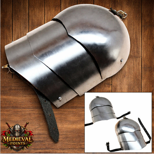 Medieval Spauldron Arm Sets | Plate Armor Carbon Steel Real Adult Size | Arm Shoulder Pauldrons Set | Viking Costume | Thanks giving gift