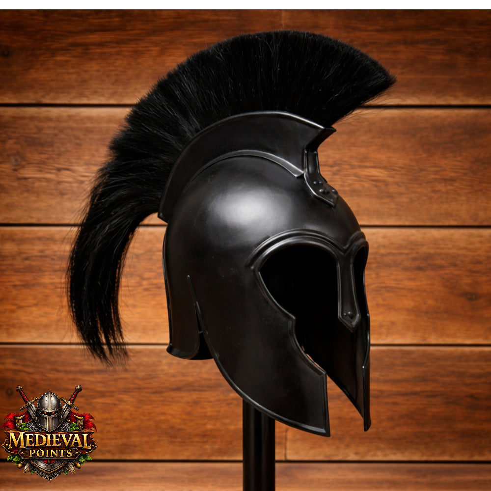 Troy Greek Achilles Helmet Trojan Helmet Troy Movie Helmet with Display Stand Gift for Him
