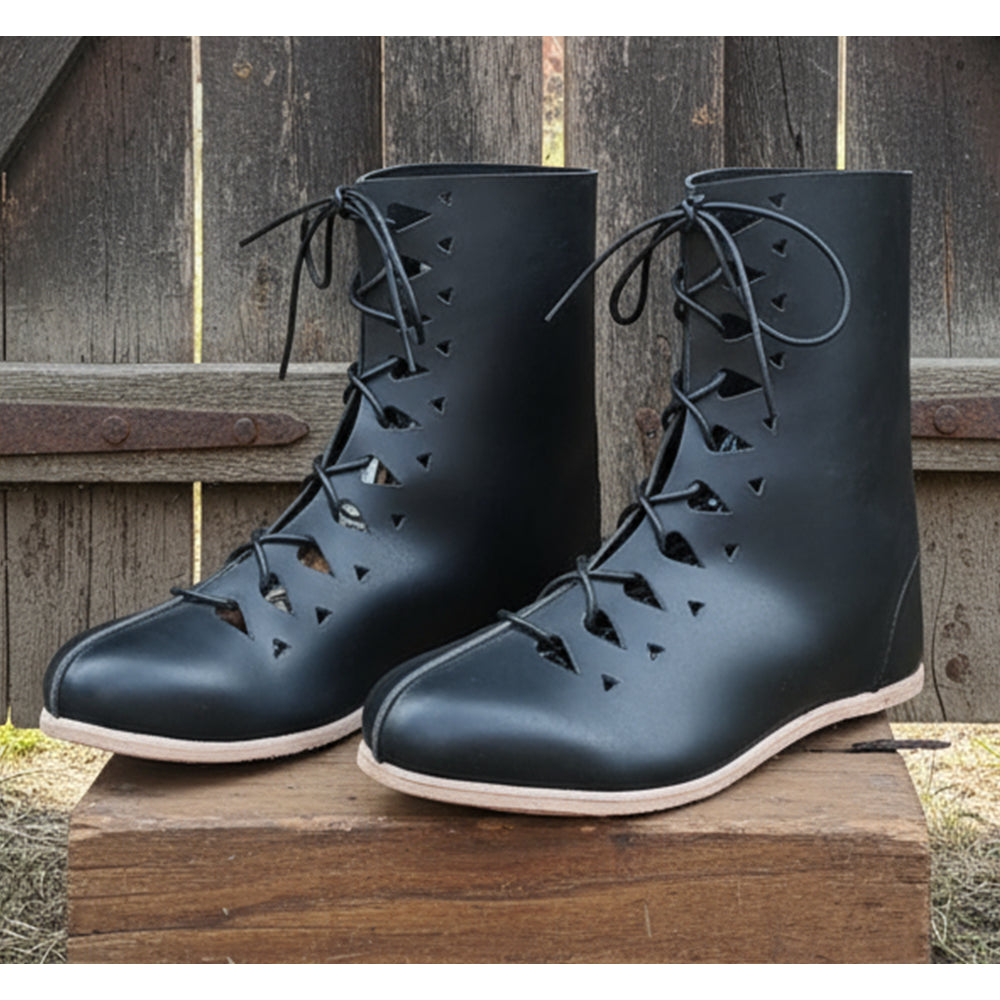 Roman Leather Shoes: Reenactment Ren-faire Leather Boots