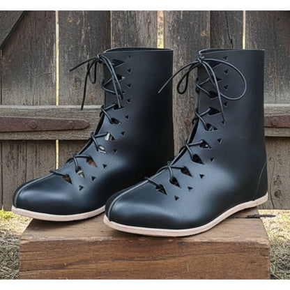 Roman Leather Shoes: Reenactment Ren-faire Leather Boots