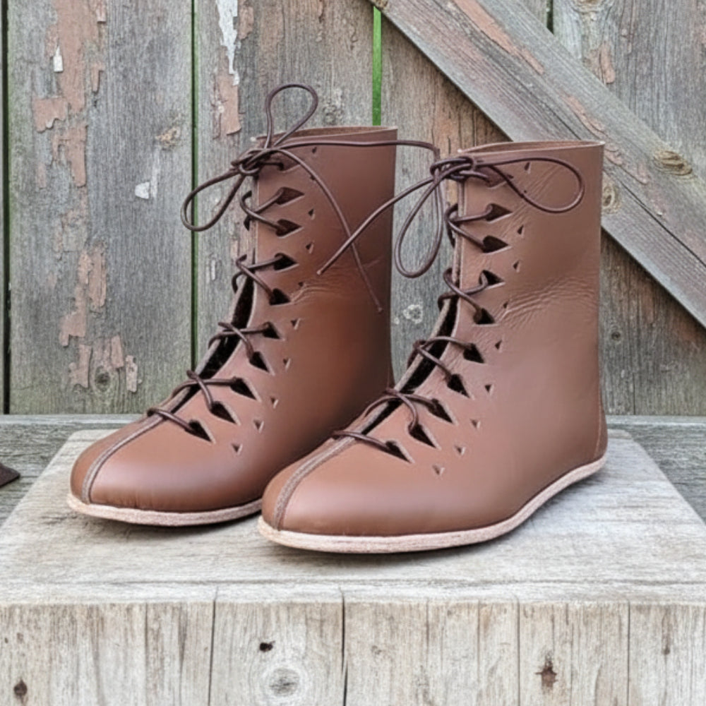 Roman Leather Shoes: Reenactment Ren-faire Leather Boots