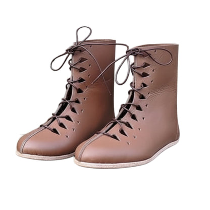 Roman Leather Shoes: Reenactment Ren-faire Leather Boots