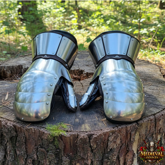 Mild Steel 16-Gauge Gauntlets – Medieval Knight Armor Gauntlets
