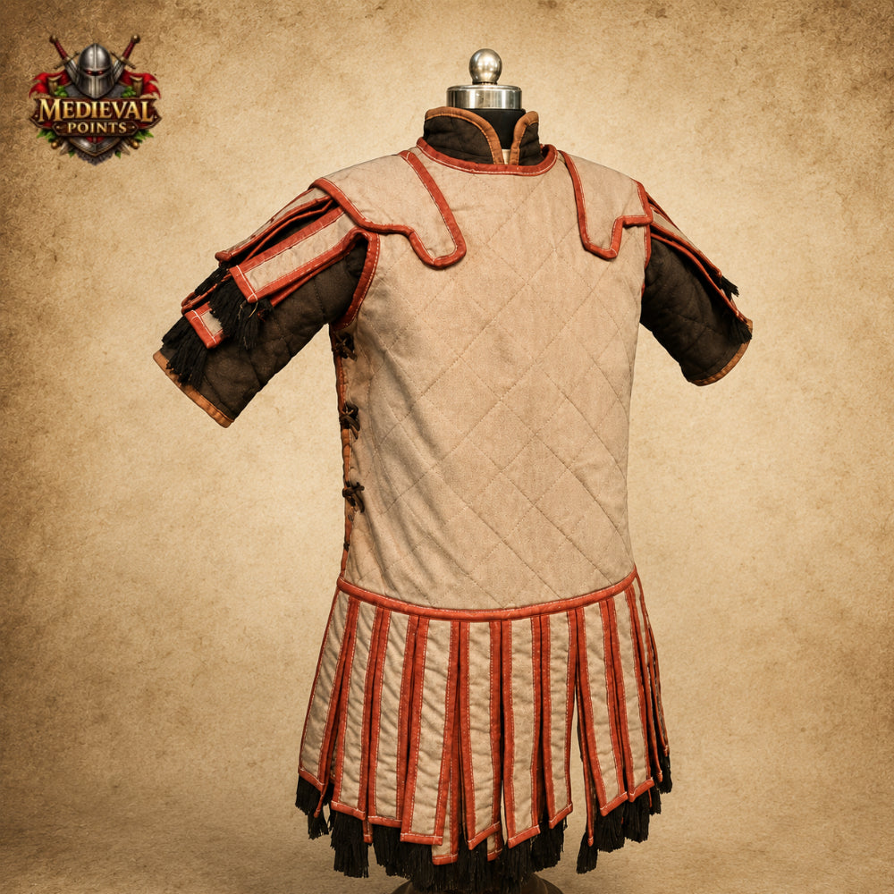 Roman Badge Subarmalis, Roman Soldier Subarmalis, Padded Cotton Costume