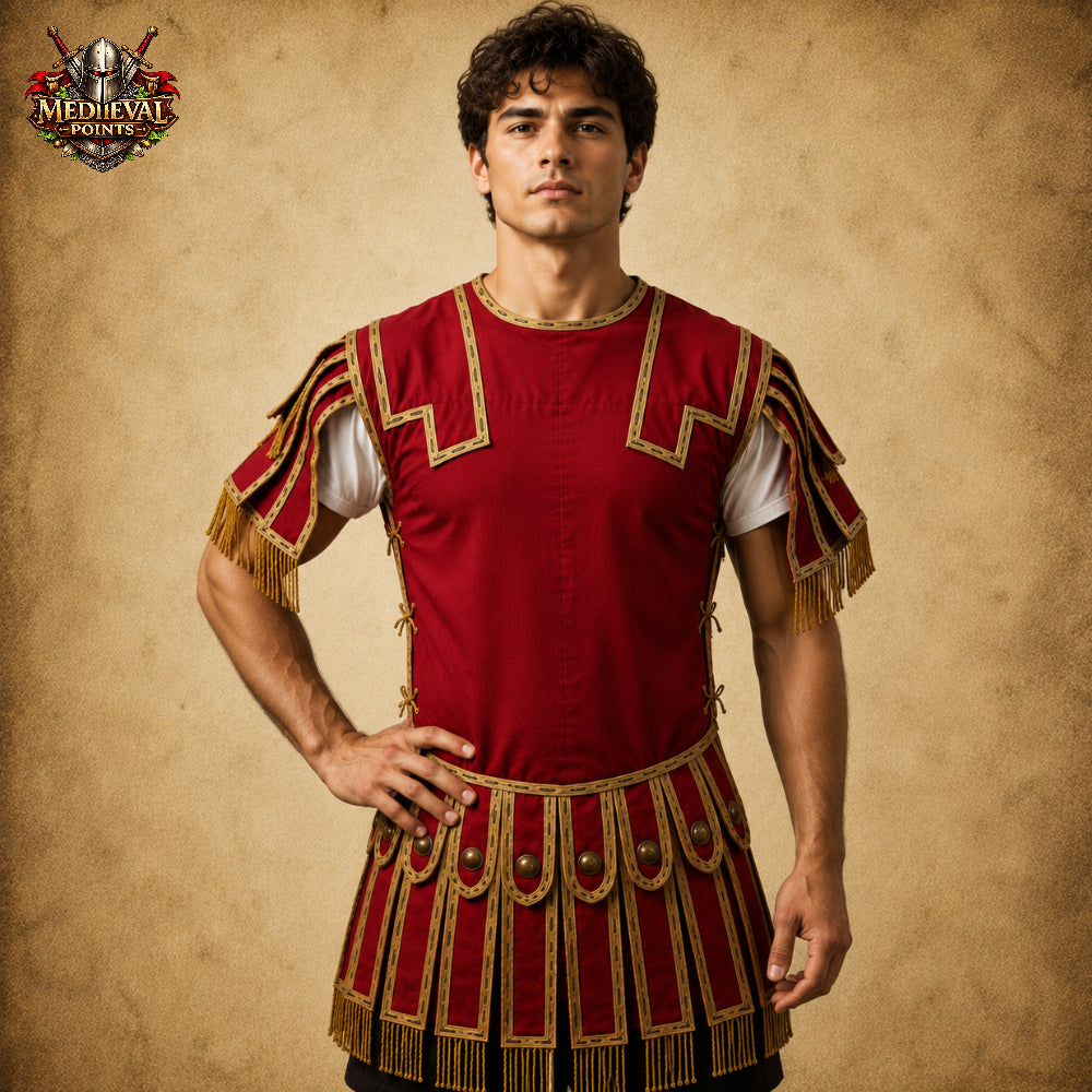 Medieval Subarmalis Gambeson – Padded Armor Tunic for LARP, Reenactment & Renaissance Fair Costume