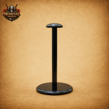 Roman Centurion Helmet with Red Plume & Wooden Display Stand | New Year Gift