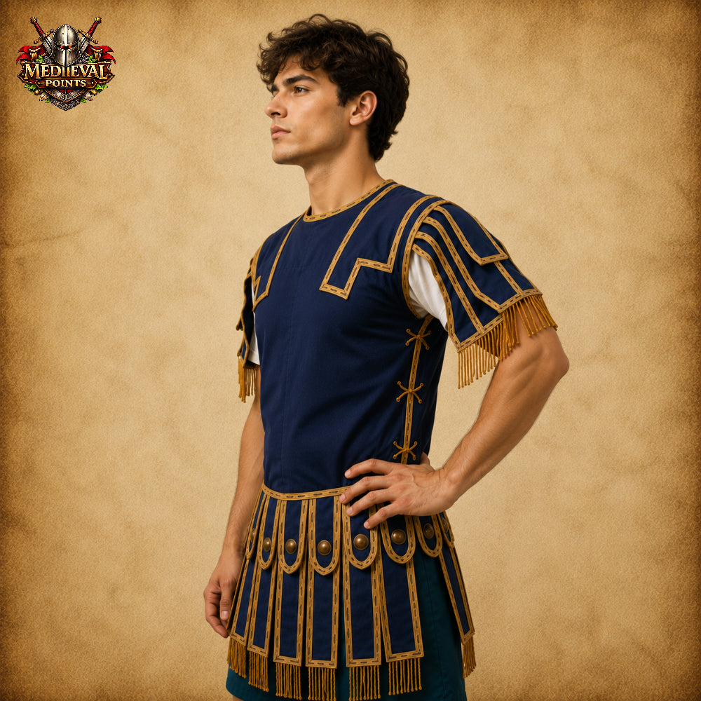 Medieval Subarmalis Gambeson – Padded Armor Tunic for LARP, Reenactment & Renaissance Fair Costume