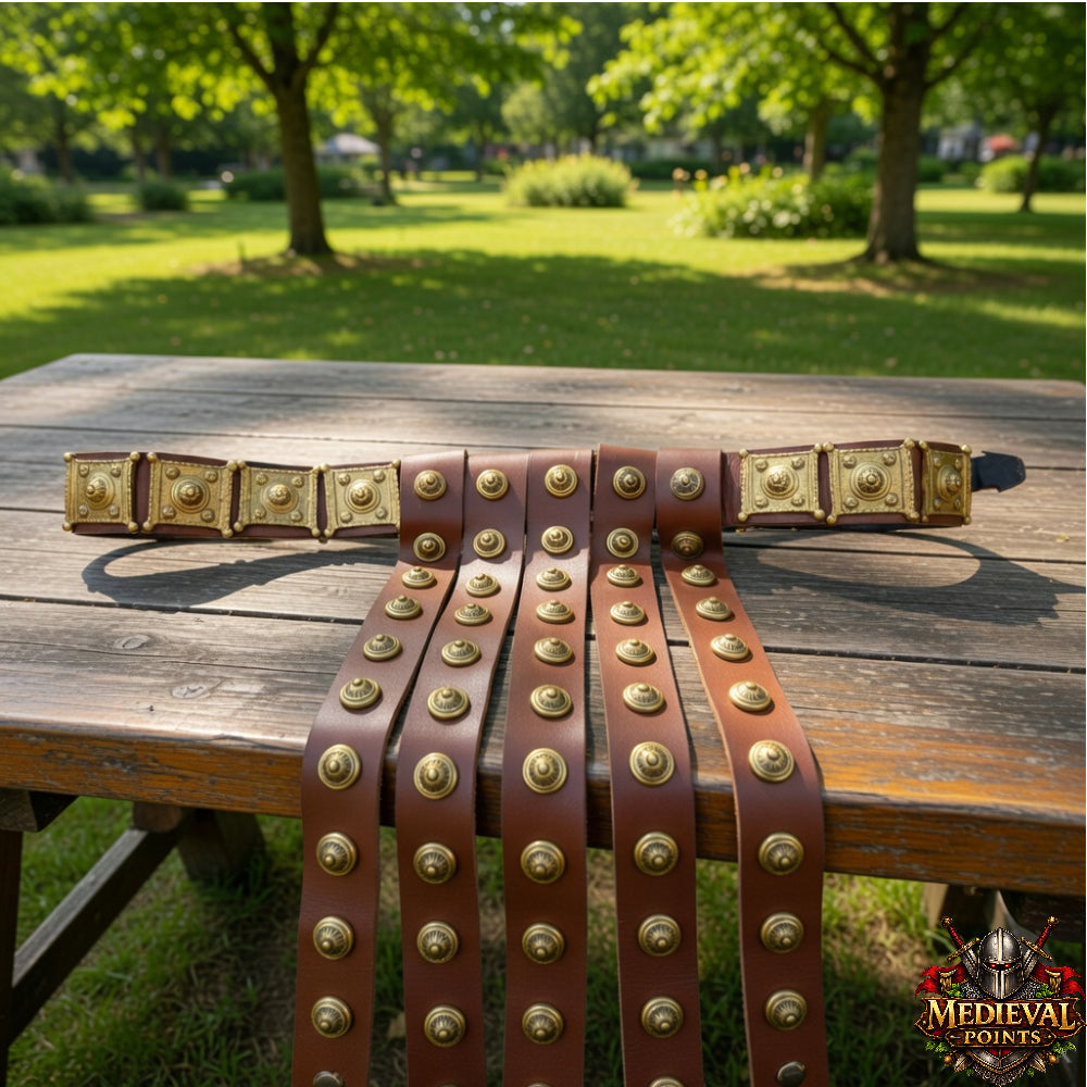 Ancient Roman Cingulum Belt | Handmade Reenactment & LARP Costume Accessory