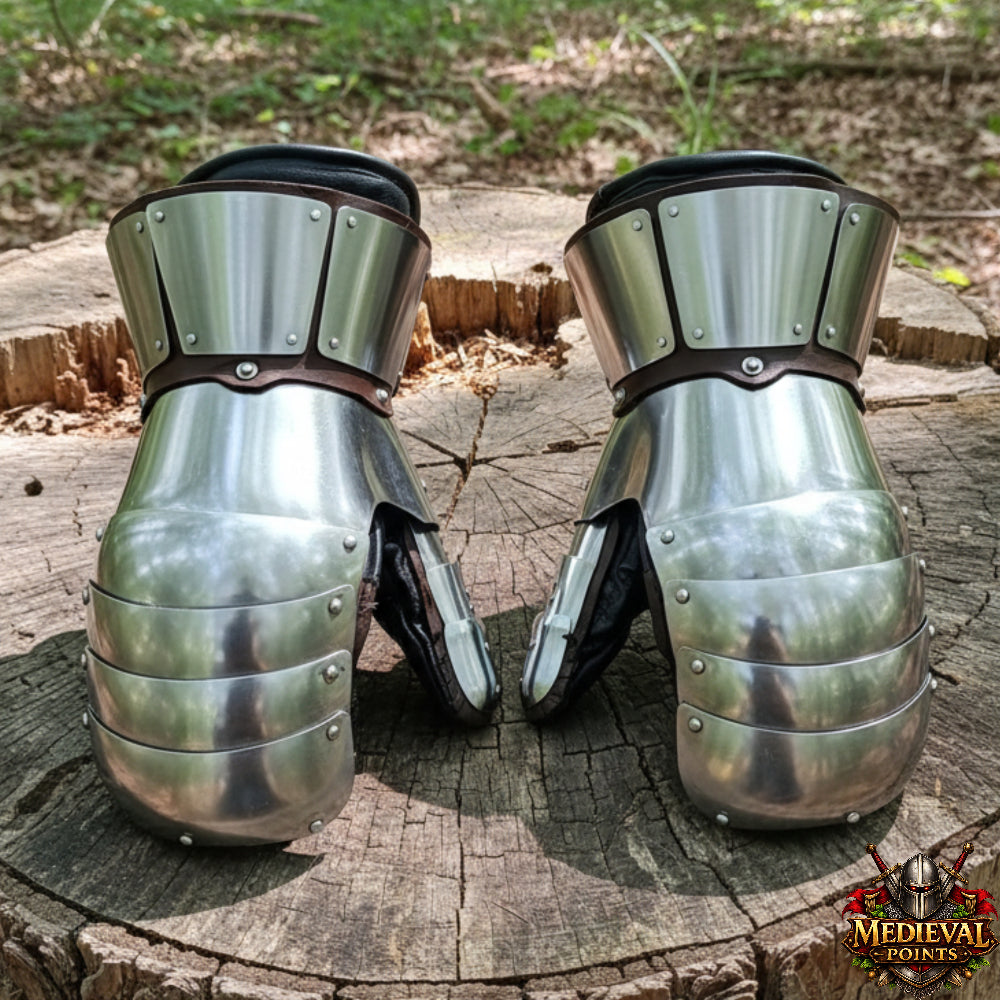 Mild Steel 16-Gauge Gauntlets – Medieval Knight Armor Gauntlets