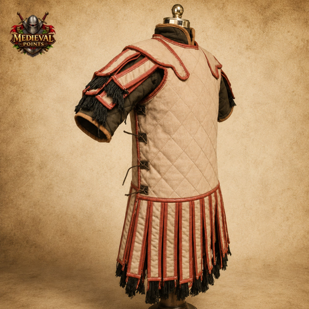 Roman Badge Subarmalis, Roman Soldier Subarmalis, Padded Cotton Costume