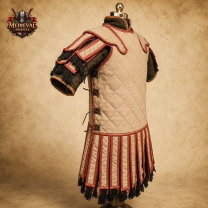 Roman Badge Subarmalis, Roman Soldier Subarmalis, Padded Cotton Costume