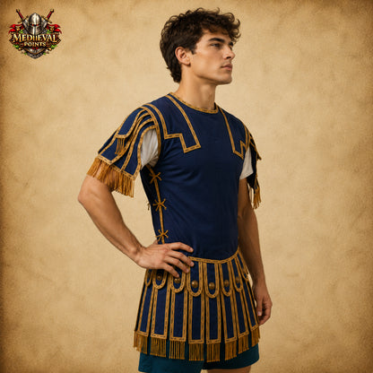 Medieval Subarmalis Gambeson – Padded Armor Tunic for LARP, Reenactment & Renaissance Fair Costume