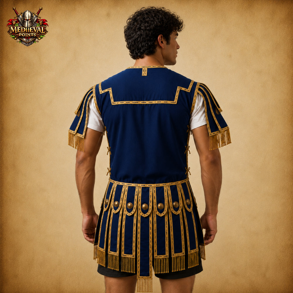 Medieval Subarmalis Gambeson – Padded Armor Tunic for LARP, Reenactment & Renaissance Fair Costume